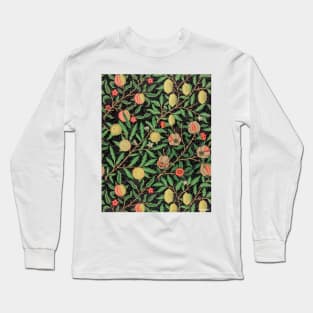 William Morris Fruit Pattern Long Sleeve T-Shirt